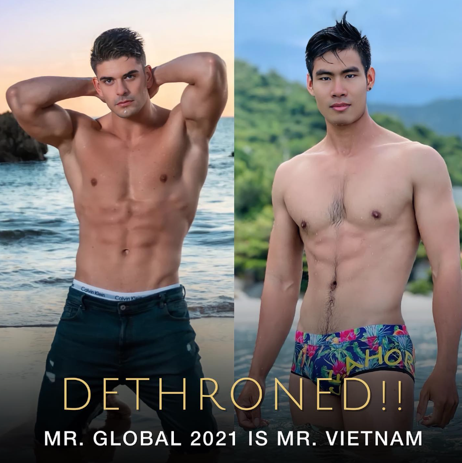 ✨✨✨ PICA Y SE EXTIENDE: MISTER GLOBAL 2021 RENUNCIÓ A SU TITULO ✨✨✨