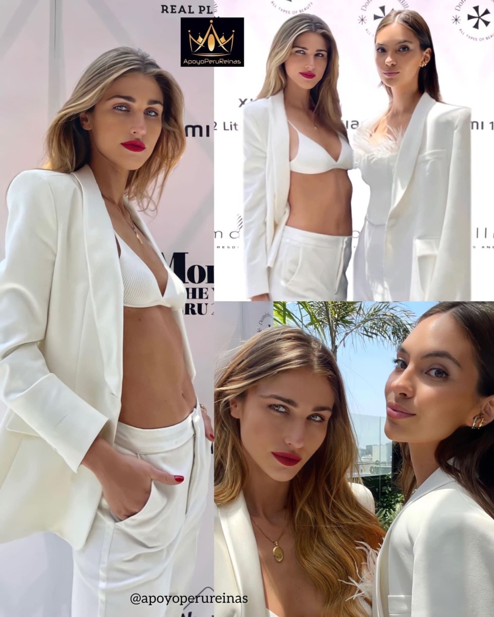 Alessia Rovegno y Natalie Vertiz juntas