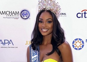 Toshami Calvin de Jamaica quiere ser Miss Universe 2022