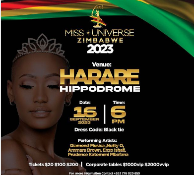 ​⭐​MISS UNIVERSE ZIMBABWE ​⭐​ FINAL 16 DE SEPTIEMBRE ​⭐​