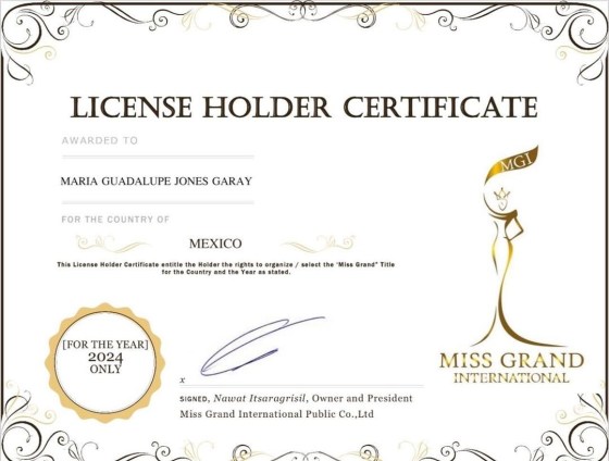 Welcome to GRAND family   We would like to congratulate Maria Guadalupe Jones Garay, as a National Director of Miss Grand Mexico  #MGI2023#MGI #GrandExperiences#MissGrandInternational#MissGrandInternational2023#W.jpg