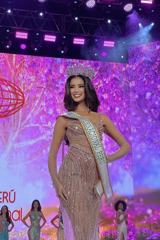 MISS INTERNARIONAL PERU 2024 es SOFÍA CAJO - Reinas de Belleza Int ...