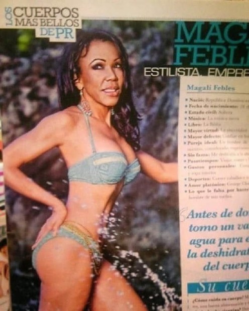 Cuando era joven, con un cuerpazo y sobretodo bella apareciendo en el periódico más famoso de puerto rico  #missuniverse #missrepublicadominicana.jpg
