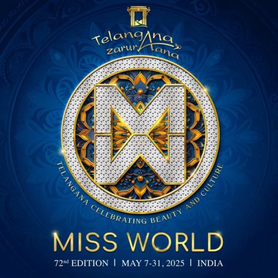 CRONOGRAMA ACTUALIZADO DEL MISS MUNDO 2025.- Las celebraciones del Miss Mundo en Telangana comenzarán con la llegada de las concursantes al aeropuerto de Hyderabad los días 6, 7, 8 y 9 de mayo, donde serán recibidas.jpg