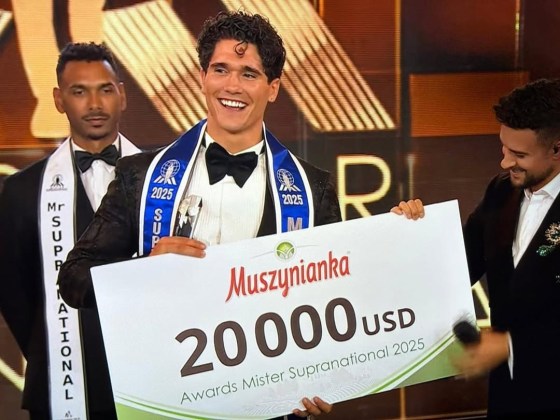FRANCE is MISTER SUPRANATIONAL 2025Swann Lavigne of France is the new Mister Supranational!  The grand coronation night was held June 28, 2025 at Strzelecki Park Amphitheater, Nowy Sącz, Lesser Poland, Poland. He is.jpg