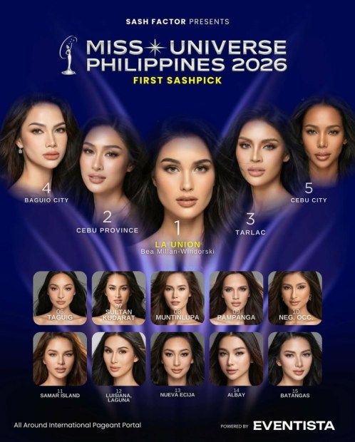 Miss Universe Philippines 20261st SashPick 1. La Union @bea.millan.windorski2. Cebu Province @ni.jpg