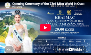 Vea la Ceremonia de Apertura de Miss World 2026